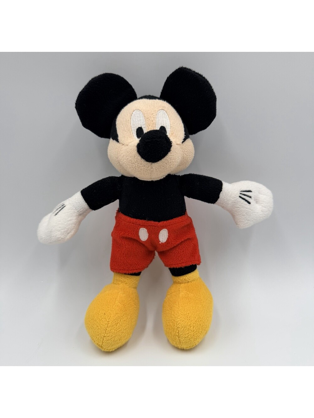 VTG Disney Mickey Mouse Plush Ringling Bros Barnum & Bailey Circus 8" Stuffed